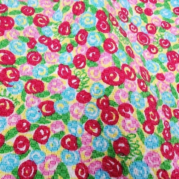 Vintage Lilly Pulitzer Floral Full Zip White Collar Jacket MP & Pants 12P SET - Picture 7 of 16